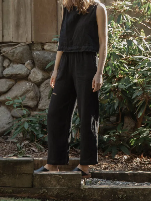 FINLEY PANT - NOIR sold by Wildflower