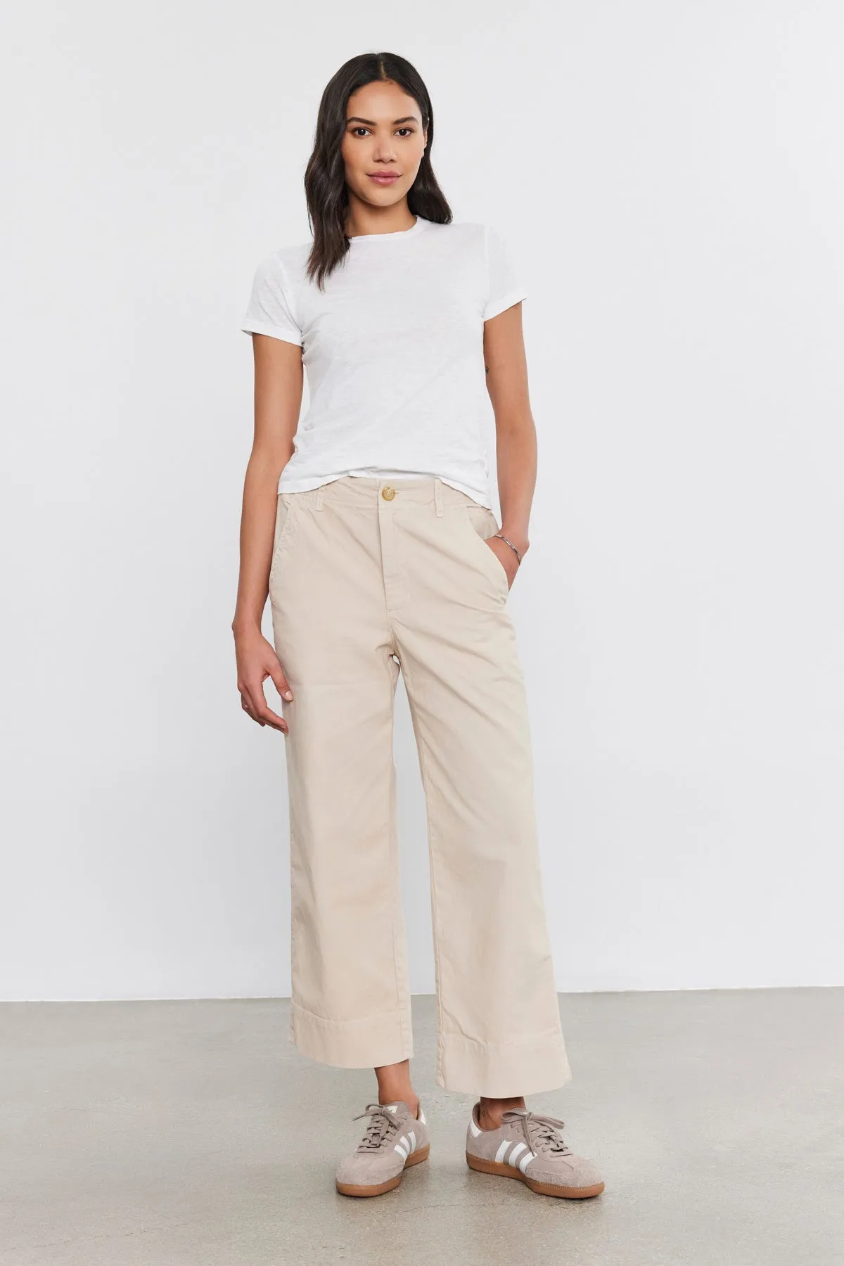 SABINE COTTON CANVAS PANT sold by Wildflower product image thumbnail 2