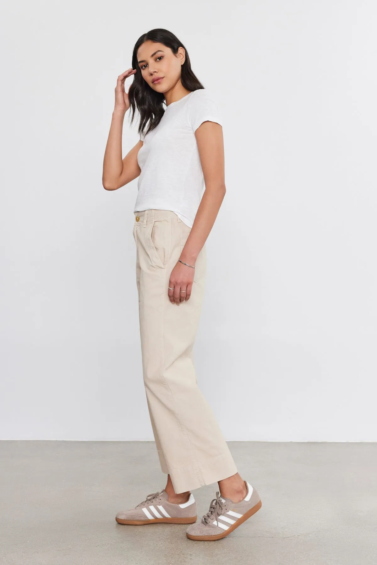 SABINE COTTON CANVAS PANT sold by Wildflower product image thumbnail 3