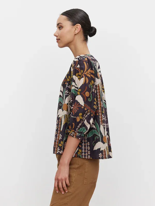 BETTY PRINTED TOP sold by Wildflower product image thumbnail 2