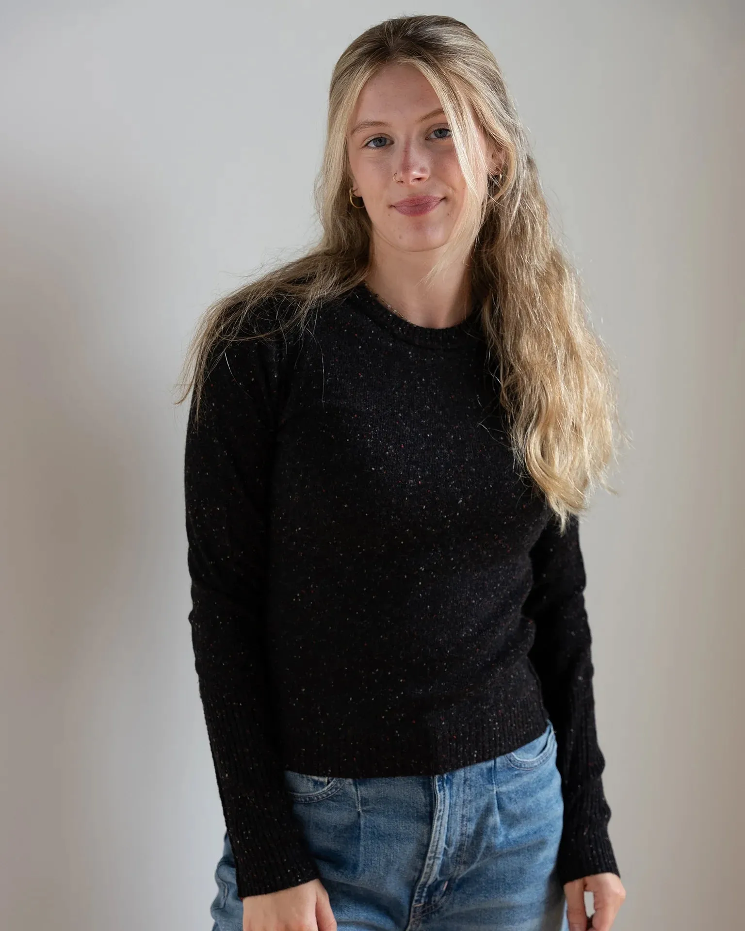 RAW EDGE CREW - PUMPERNICKEL sold by Wildflower