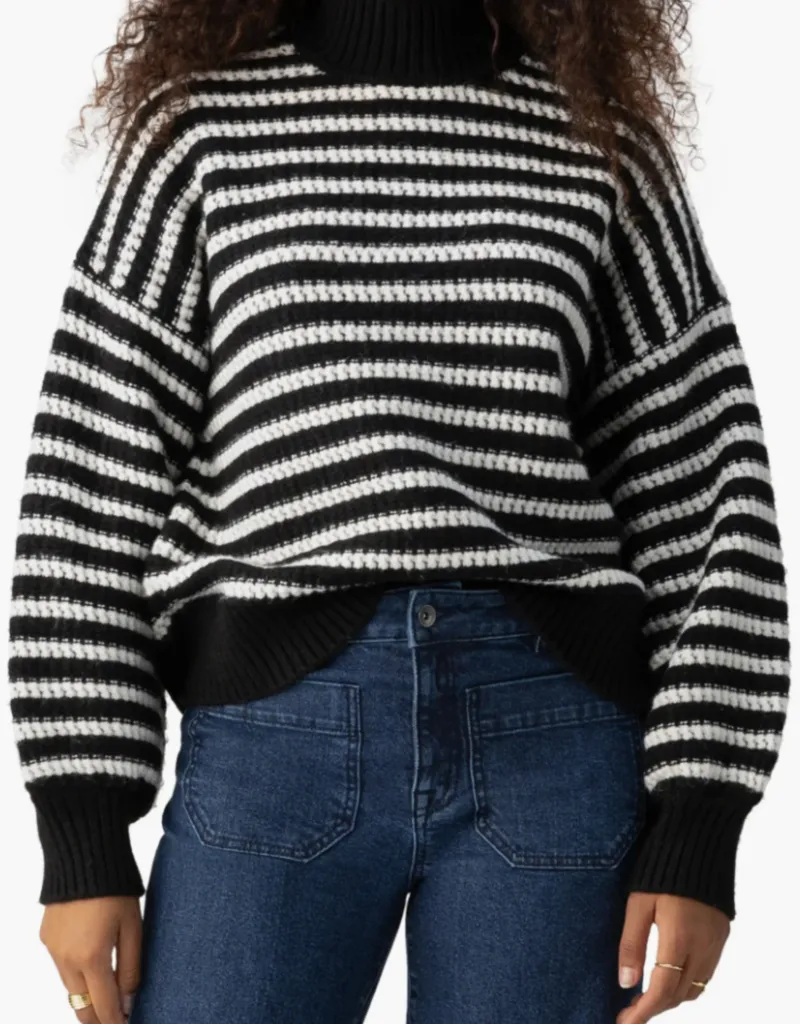 KEEP IT CHIC STRIPE SWEATER sold by Wildflower