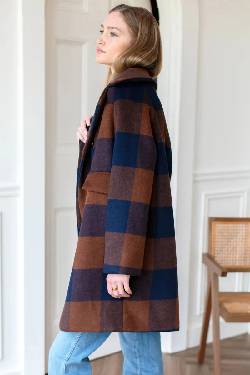 THOMAS COAT - PLAID WOOL sold by Wildflower product image thumbnail 5