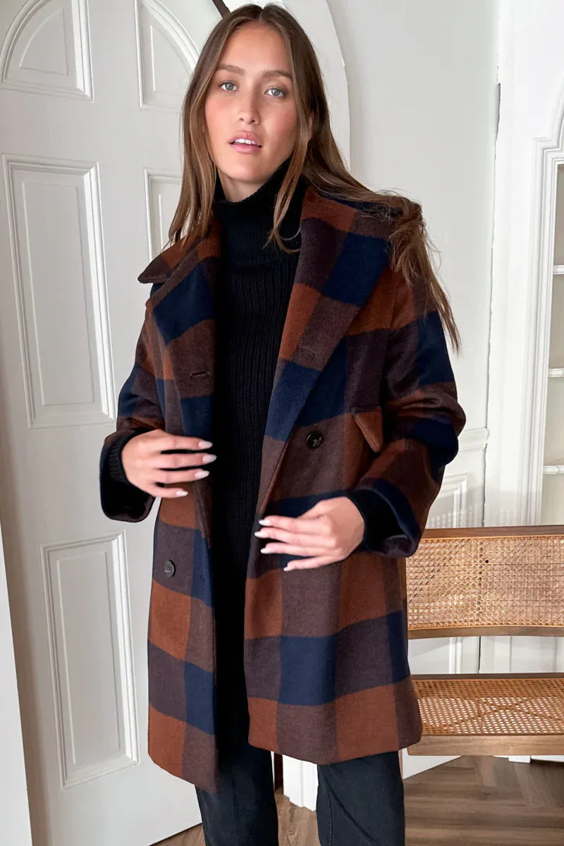 THOMAS COAT - PLAID WOOL sold by Wildflower