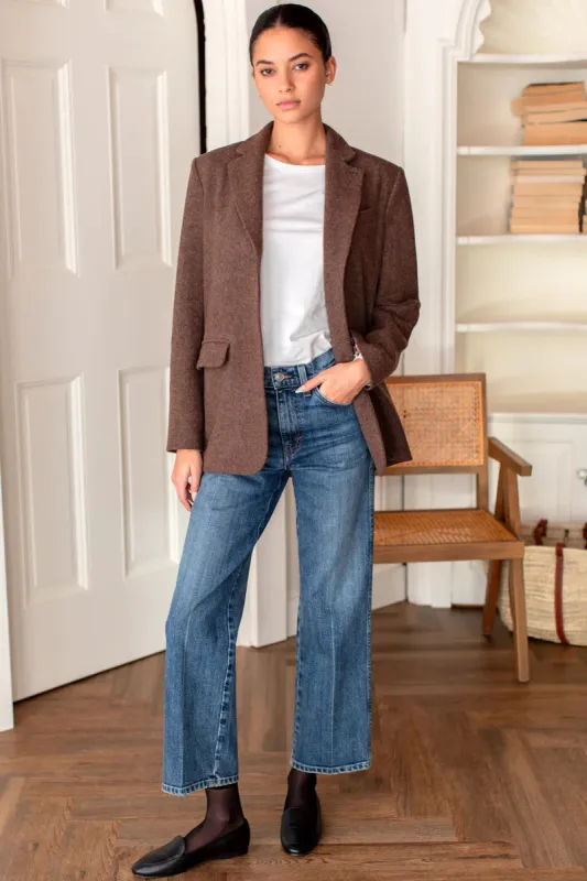 ATELIER BLAZER - SHADOW WOOL sold by Wildflower