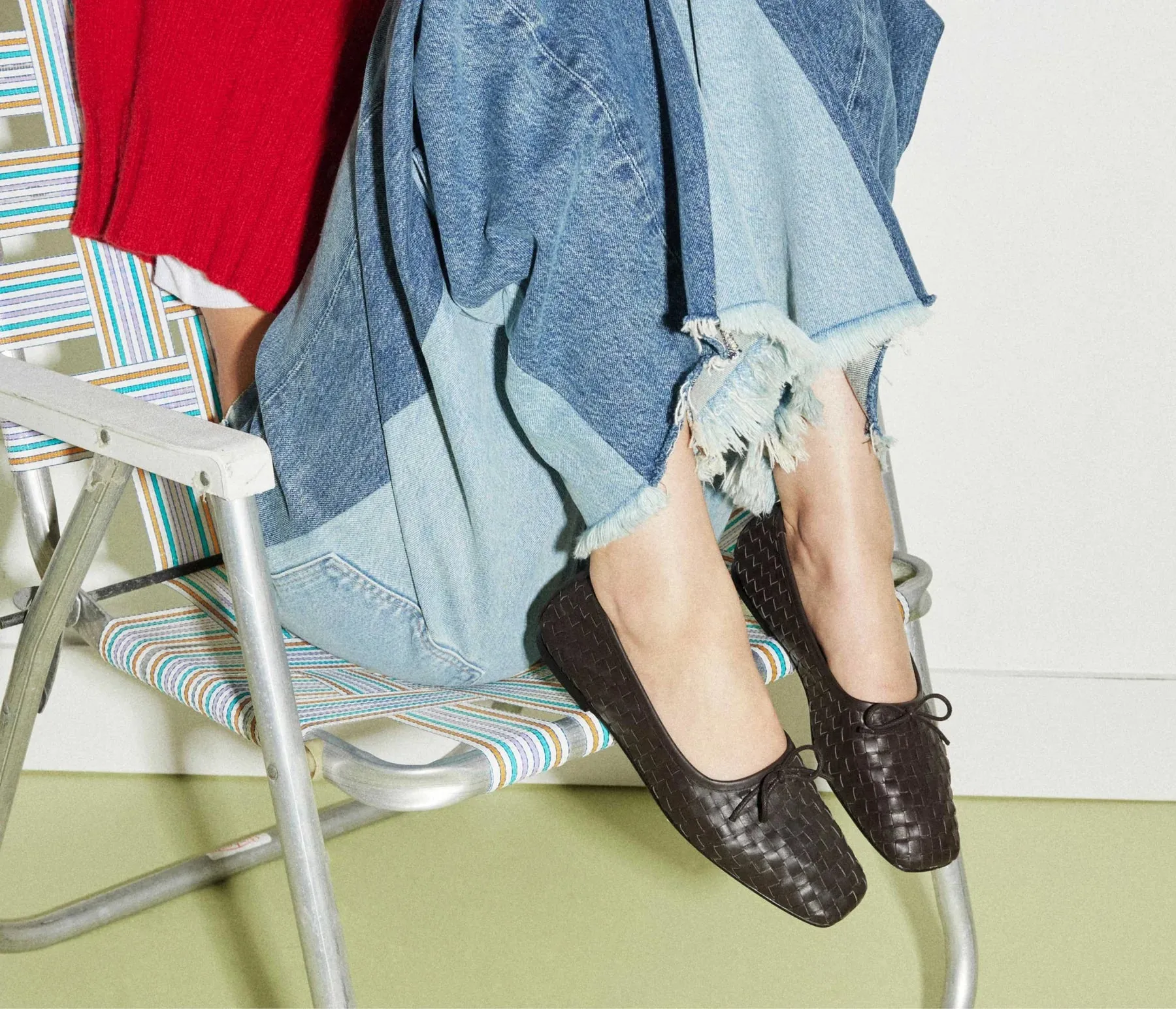 JADA SQUARE TOE BALLET FLAT - ESPRESSO sold by Wildflower product image thumbnail 2