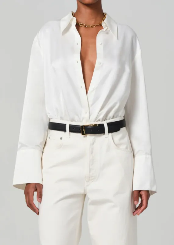 CAMILLA SHIRT - CASSIA sold by Wildflower