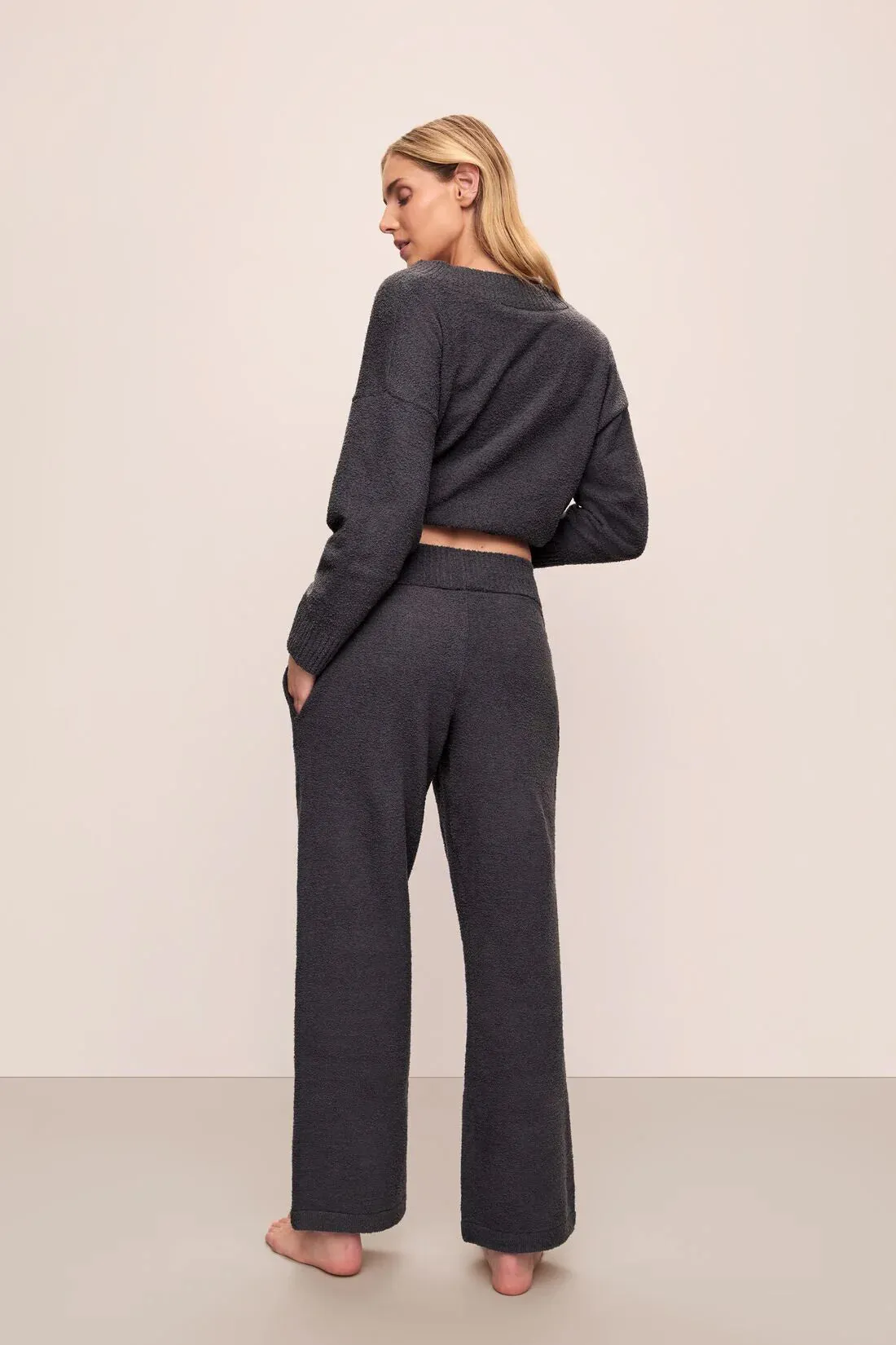 RECYLCLED BOUCLE RELAXED FIT PANT sold by Wildflower product image thumbnail 3