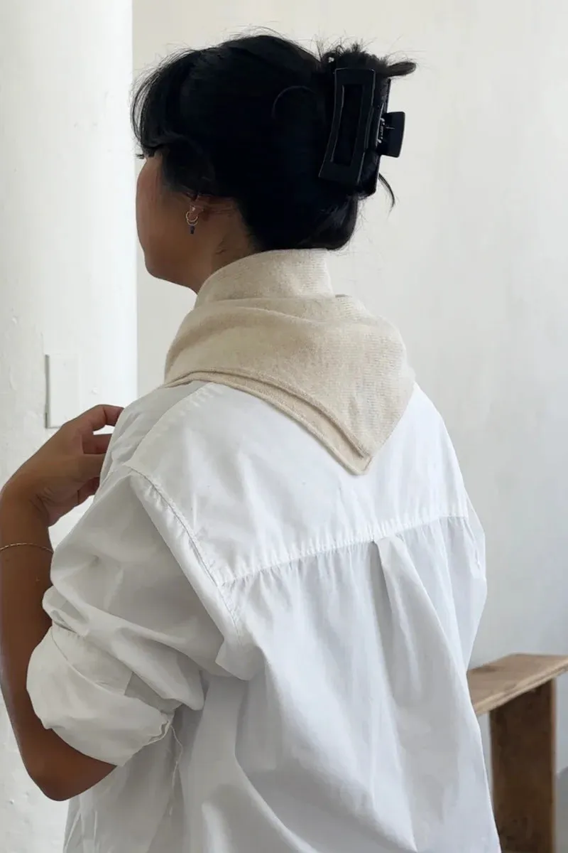 CASHMERE BANDANA - OAT sold by Wildflower product image thumbnail 2