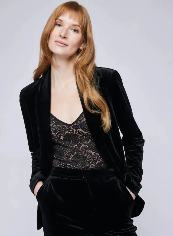 CAROLINE VELVET BLAZER sold by Wildflower