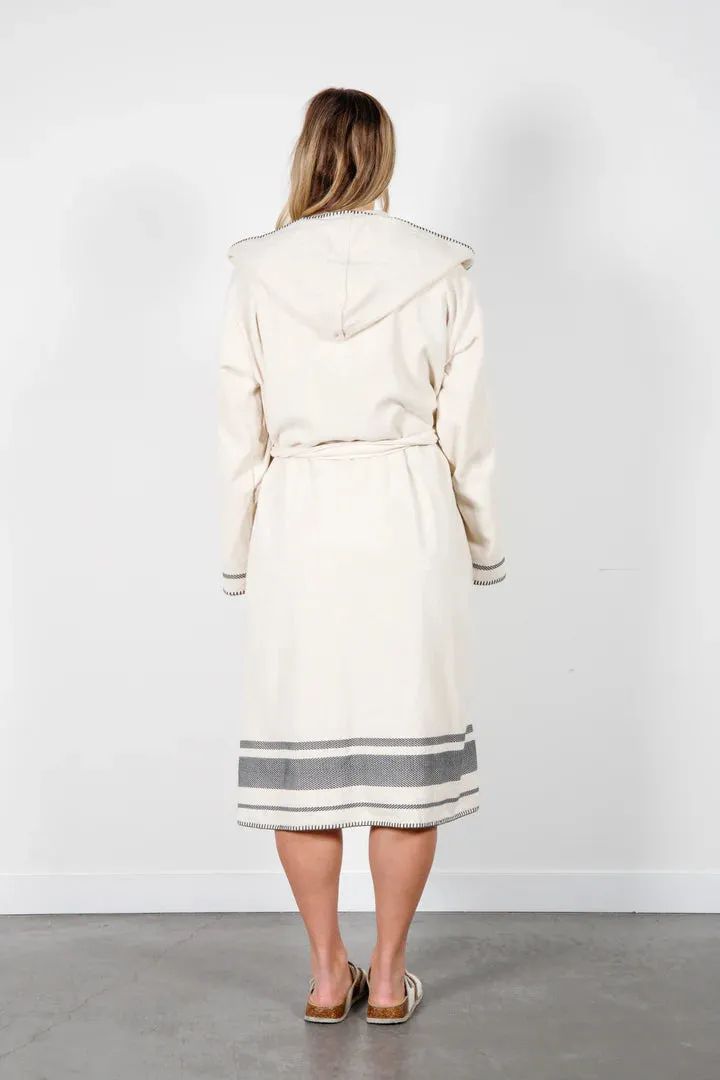 HAWTHORNE TERRY HOODED ROBE sold by Wildflower product image thumbnail 3