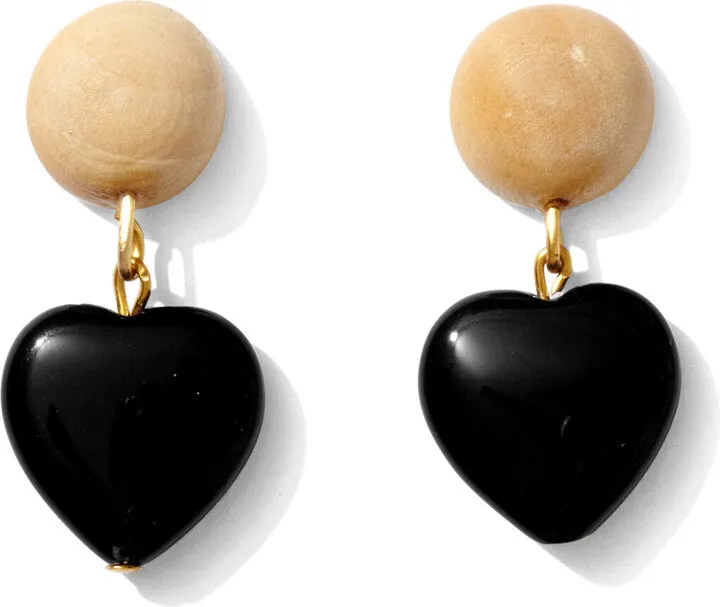 NIGHT HEART EARRINGS sold by Wildflower