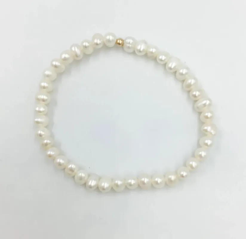 FRESHWATER PEARL BRACELET - 4mm sold by Wildflower