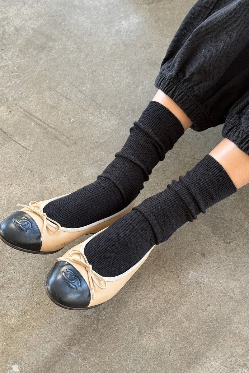 TROUSER SOCKS - BLACK sold by Wildflower product image thumbnail 5