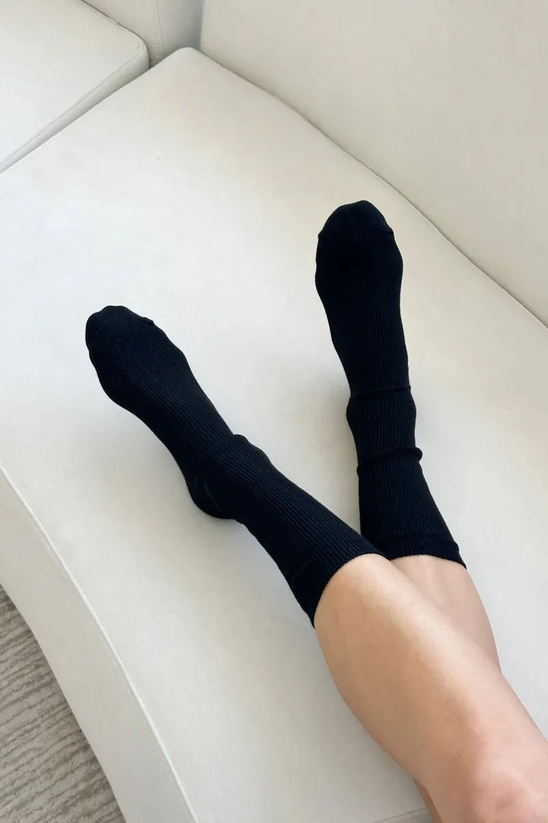 TROUSER SOCKS - BLACK sold by Wildflower product image thumbnail 2