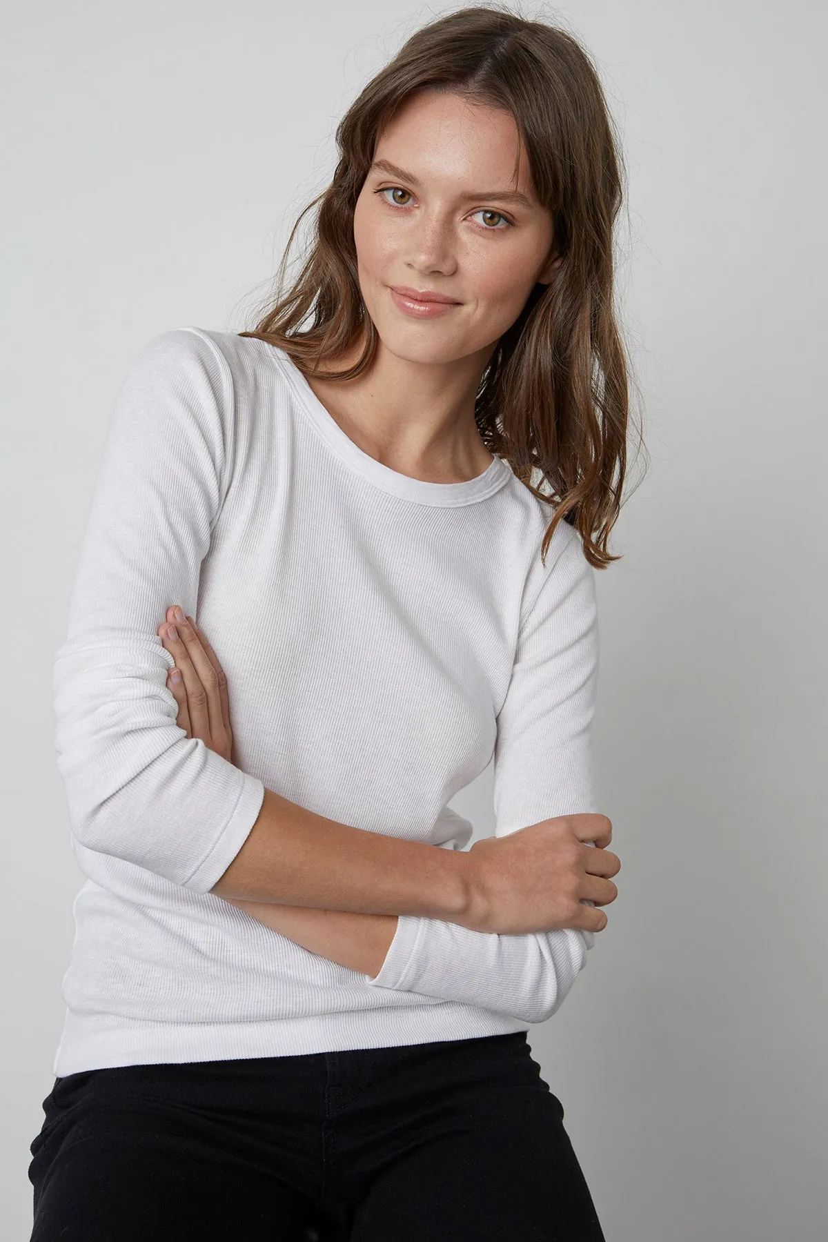 BAYLER COTTON SLUB RIBBED L/S sold by Wildflower product image thumbnail 4