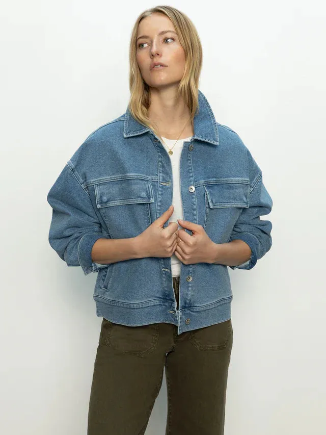 MAKE WAY DENIM JACKET sold by Wildflower