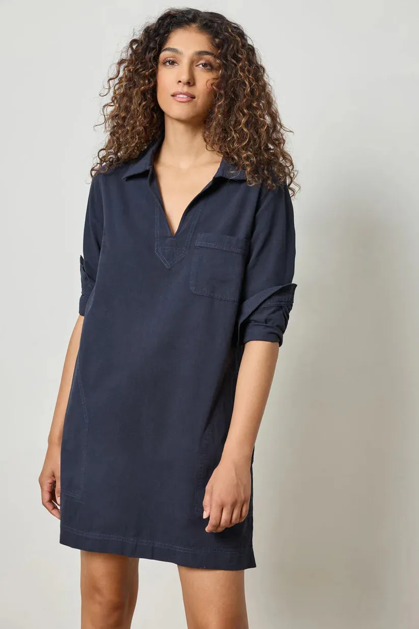SPLIT NECK COLLARED DRESS sold by Wildflower product image thumbnail 2