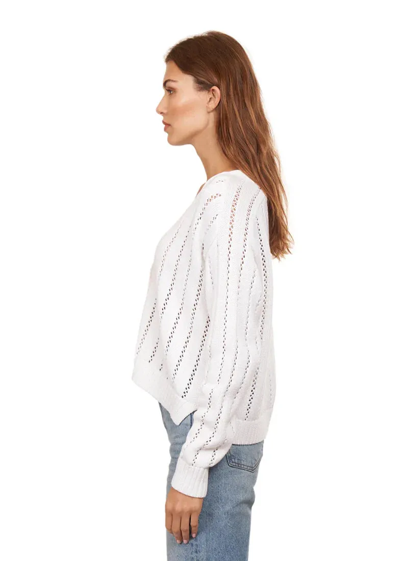 CROPPED V-NECK CARDIGAN sold by Wildflower product image thumbnail 3