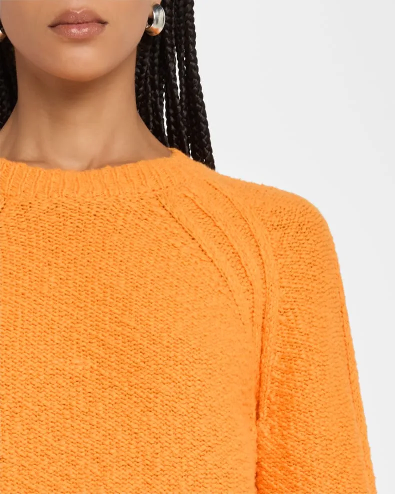 RAGLAN CREWNECK WITH CUFFED BRACELET SLEEVES sold by Wildflower product image thumbnail 3