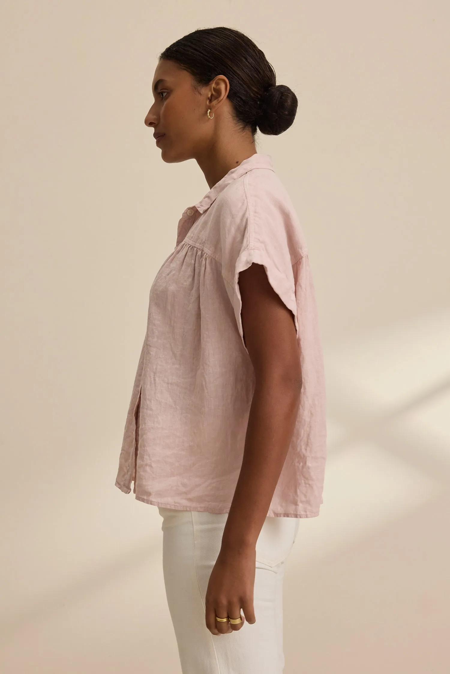 ARIA WOVEN LINEN TOP sold by Wildflower product image thumbnail 2