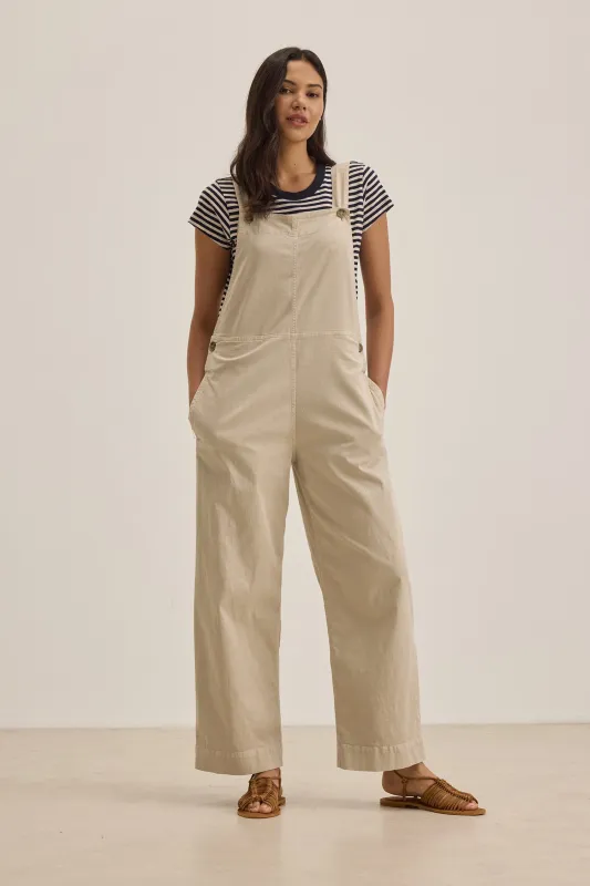 DREA STRETCH COTTON TWILL OVERALLS sold by Wildflower