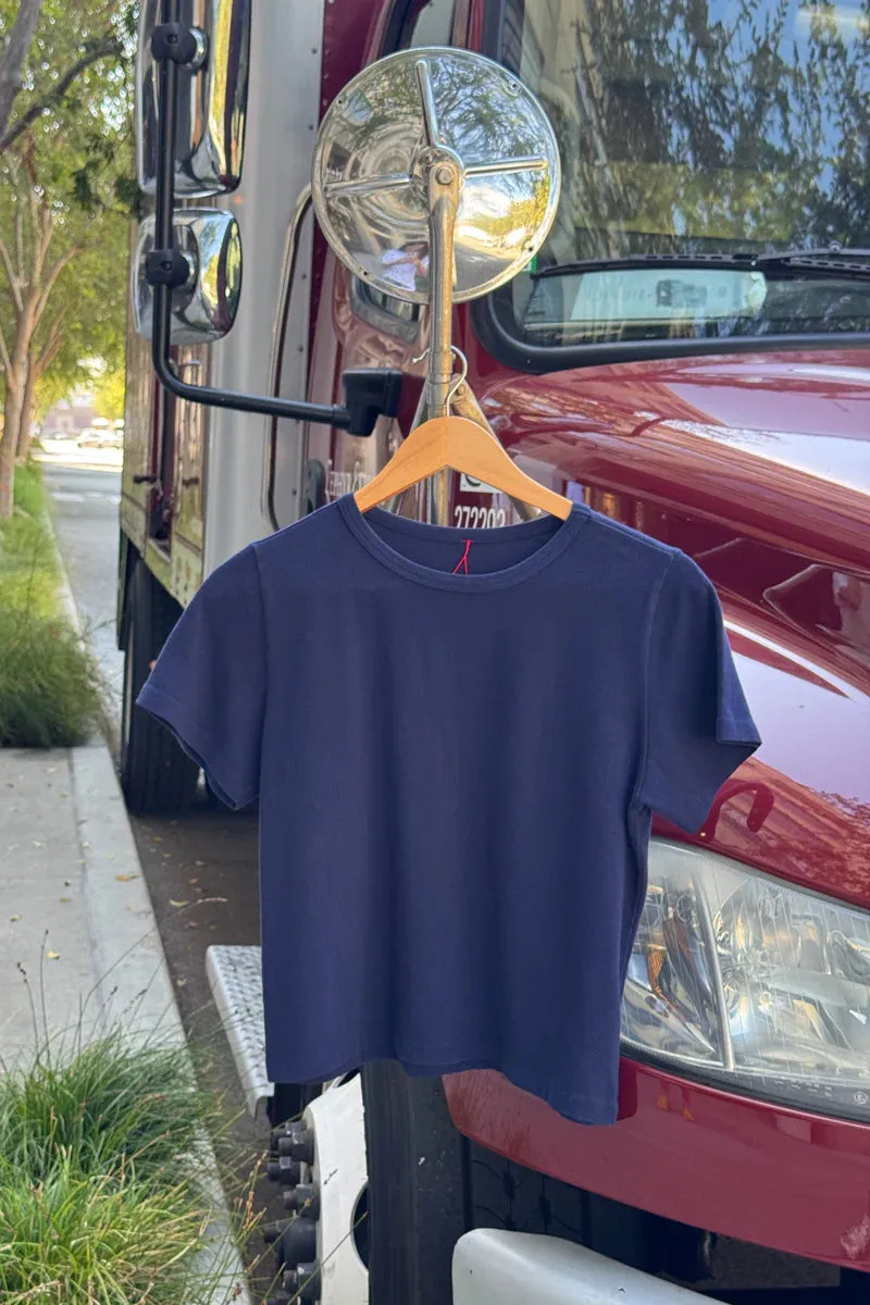 LITTLE BOY TEE - NAVY sold by Wildflower product image thumbnail 4
