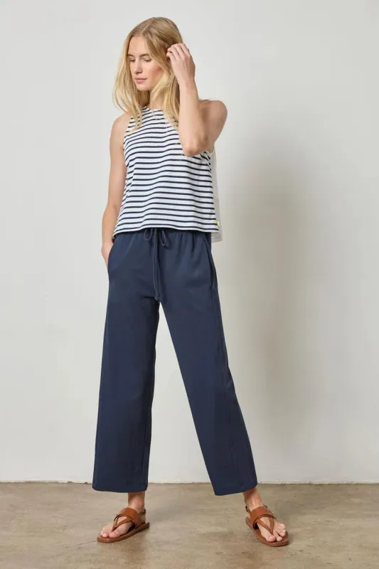 SEAMED WIDE LEG PANT made by Lilla P