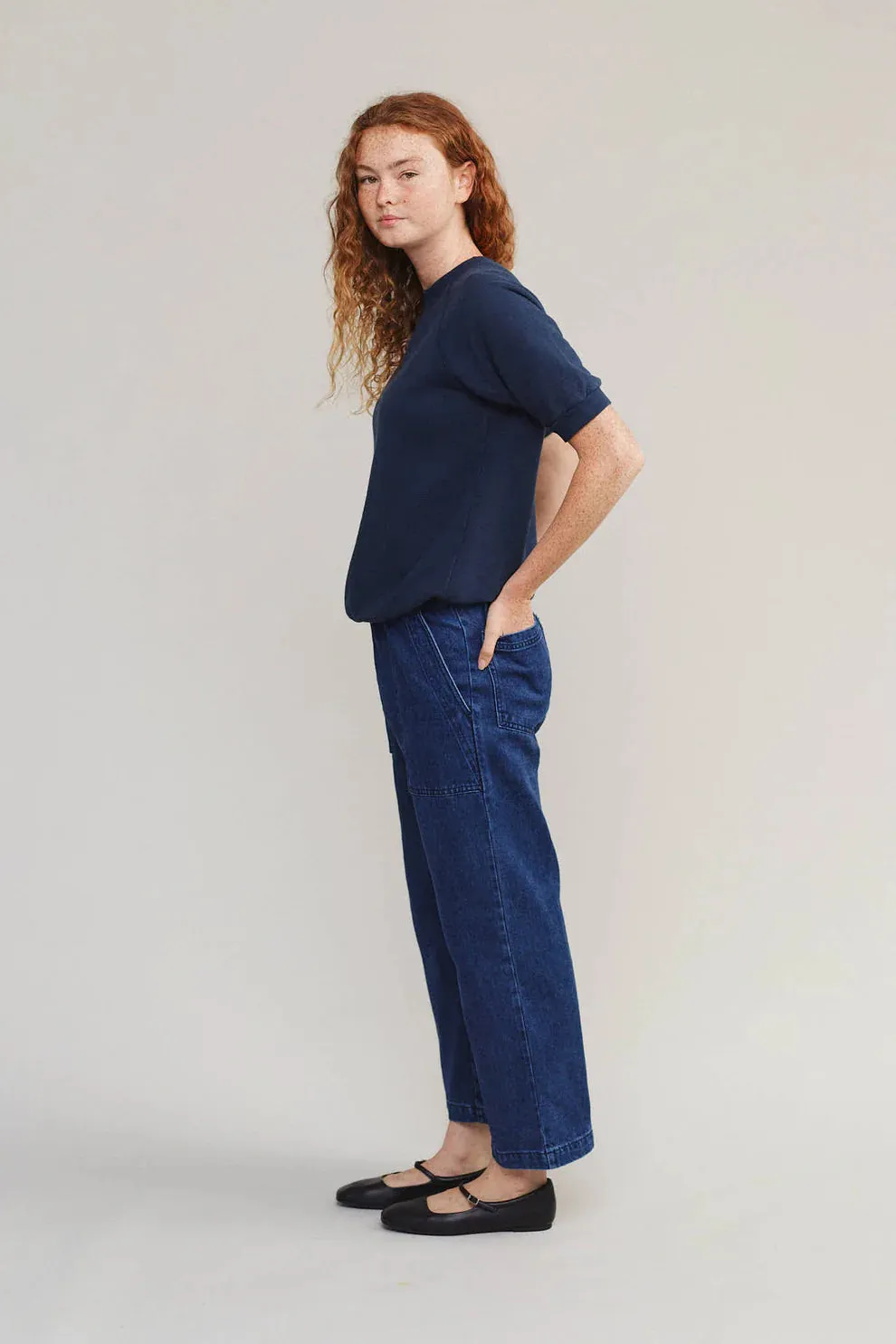 OCEAN PANT - DENIM sold by Wildflower product image thumbnail 3