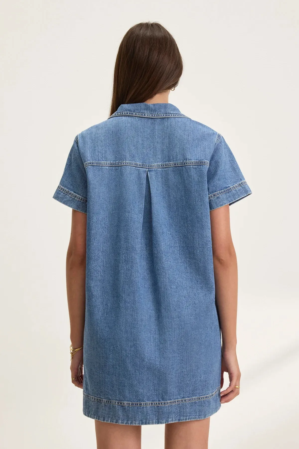 DELANA DENIM DRESS sold by Wildflower product image thumbnail 3