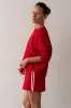 THE ECO TERRY CREWNECK - BELL PEPPER sold by Wildflower