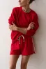 THE ECO TERRY CREWNECK - BELL PEPPER sold by Wildflower