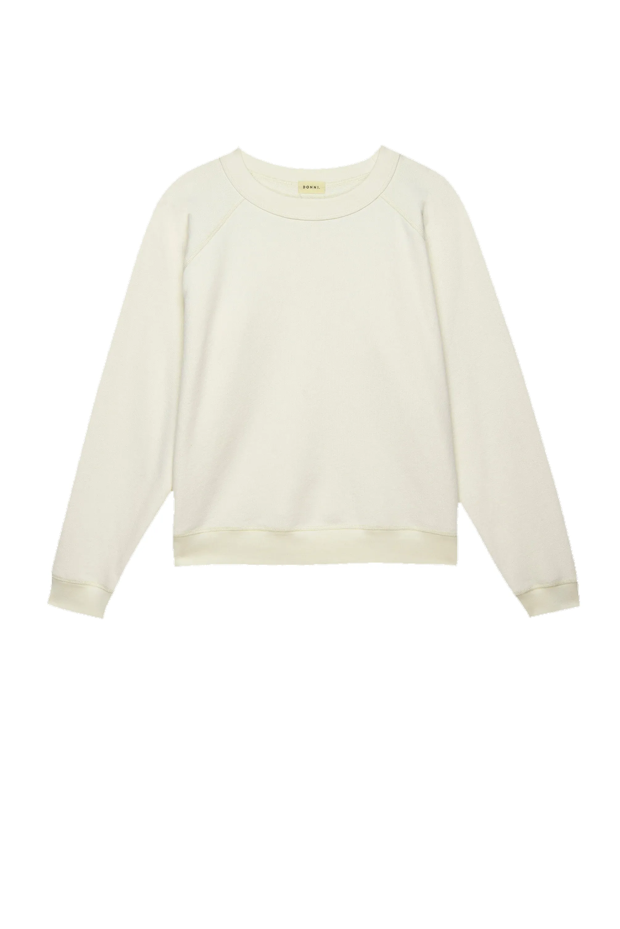 THE ECO TERRY CREWNECK - CREME sold by Wildflower product image thumbnail 2