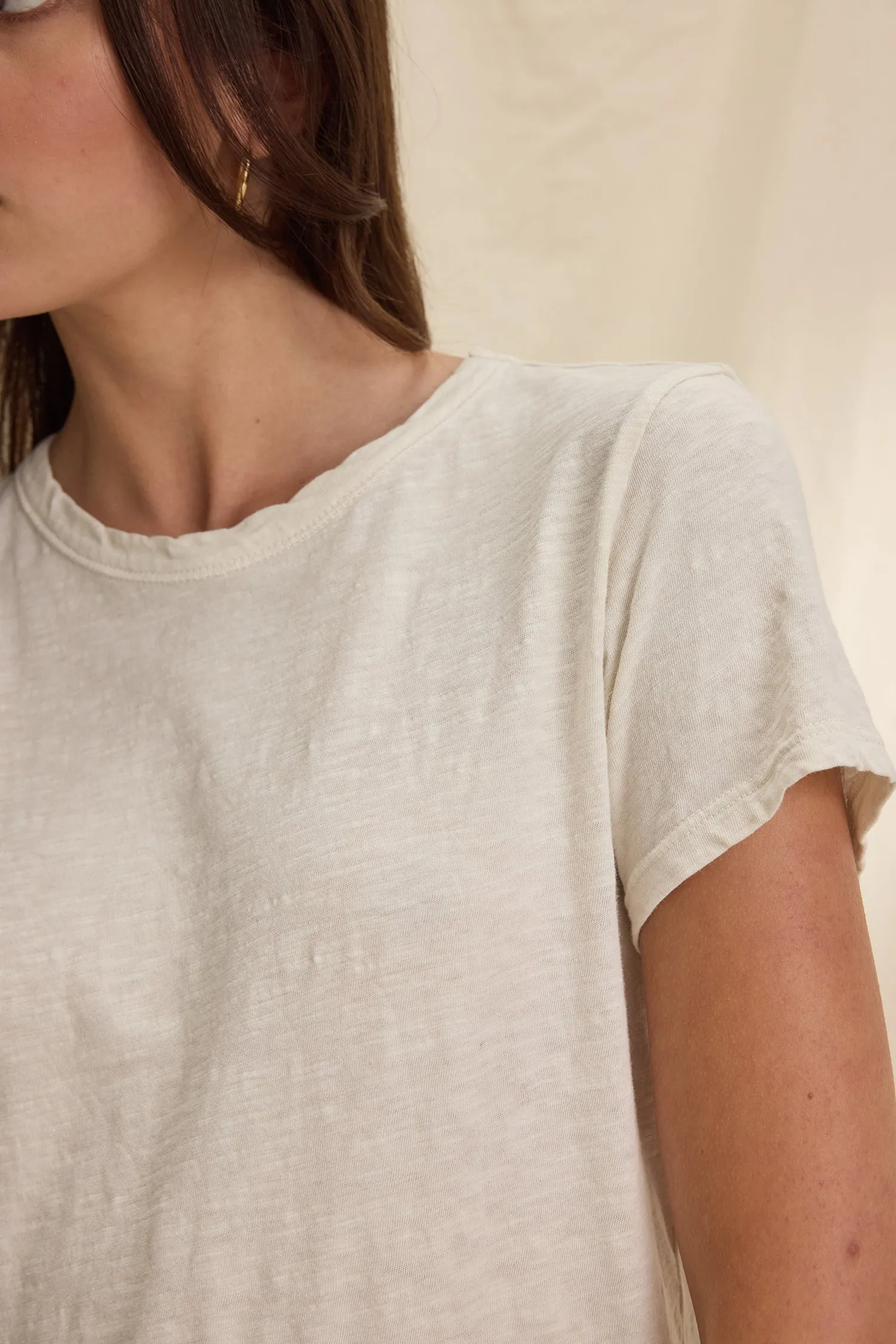 MARIE SLUB T-SHIRT sold by Wildflower product image thumbnail 4