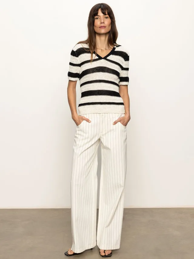 KNITTED COLLARED TOP sold by Wildflower product image thumbnail 3