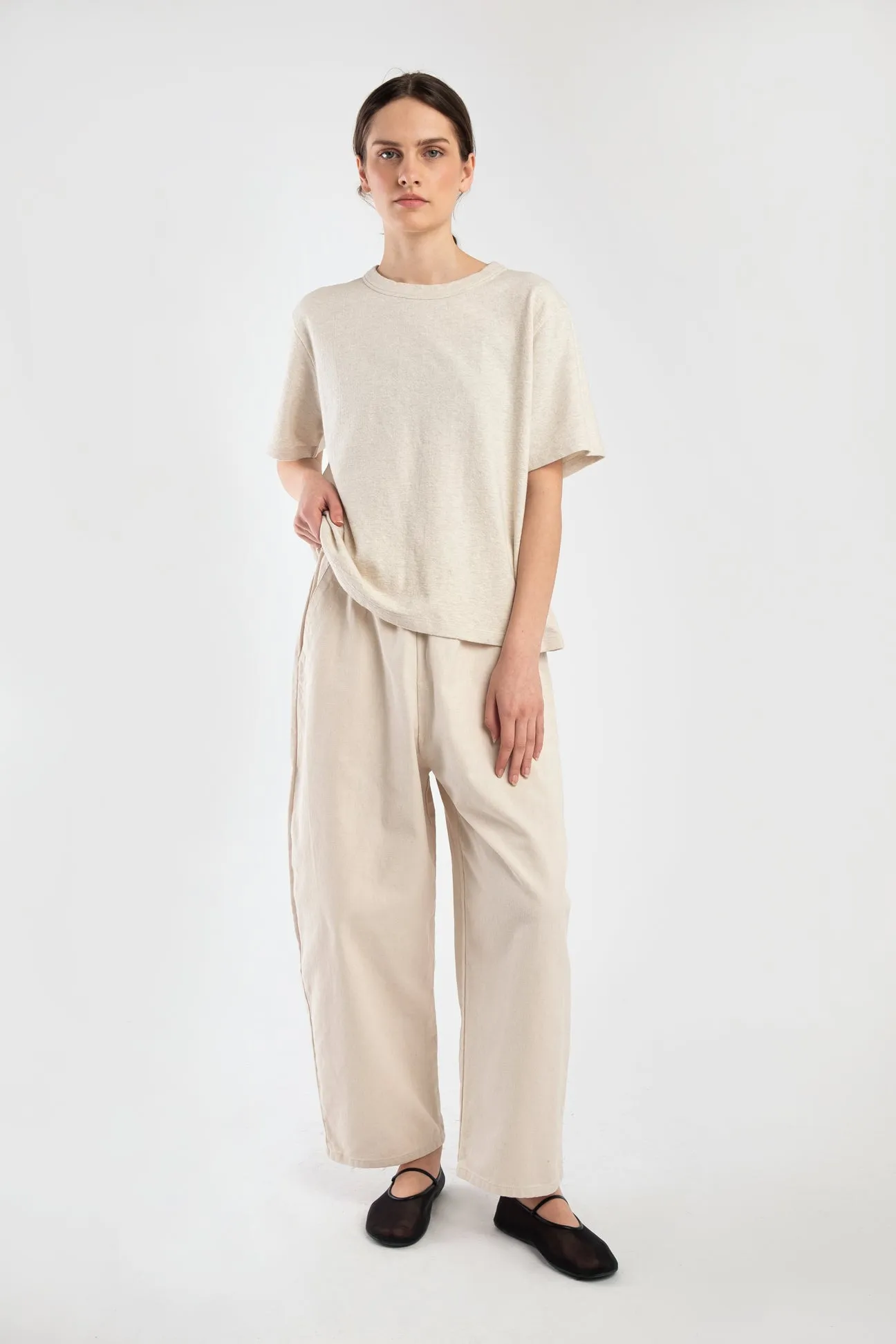 TERRY TEE - OATMEAL sold by Wildflower