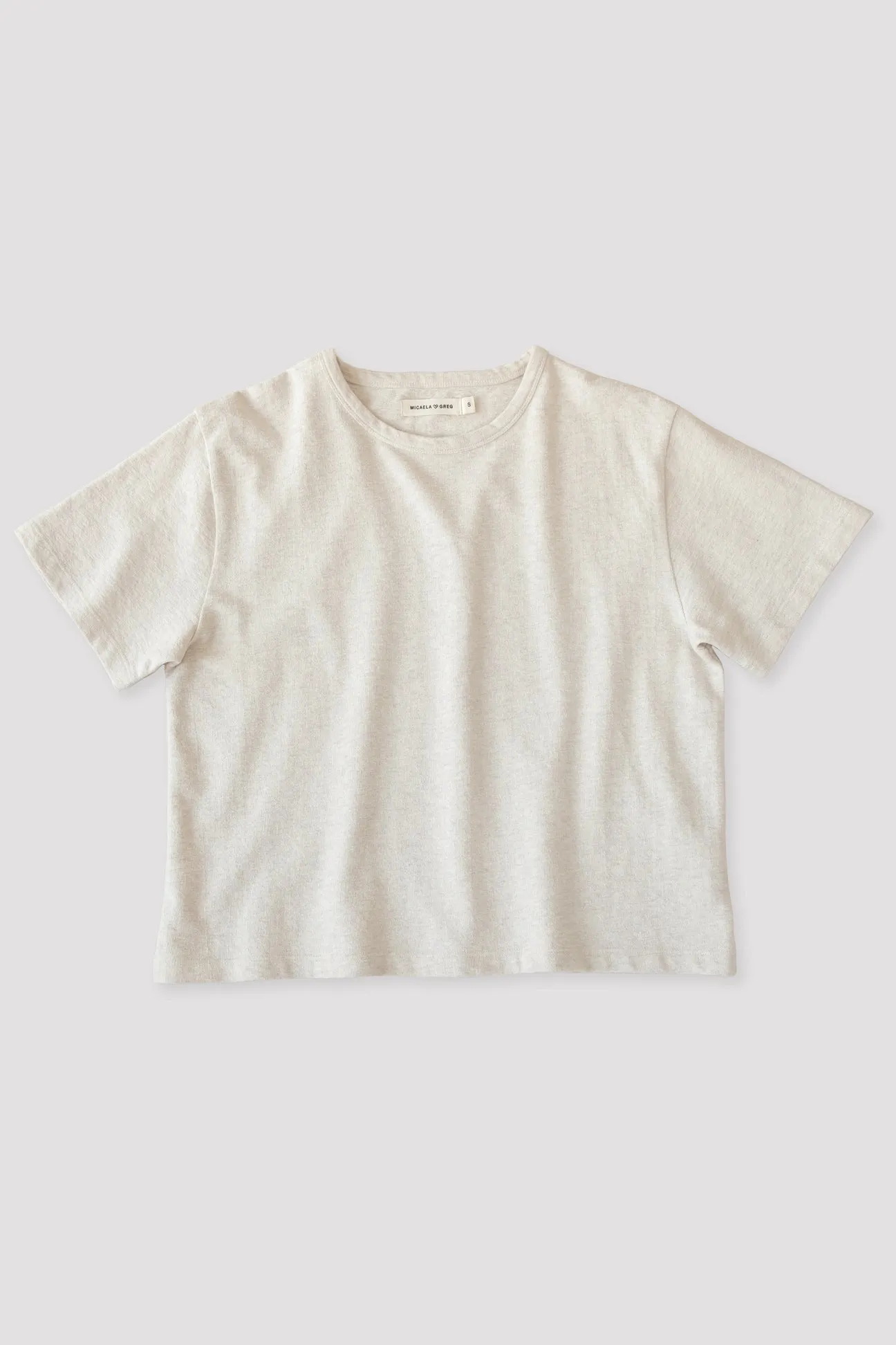 TERRY TEE - OATMEAL sold by Wildflower product image thumbnail 2