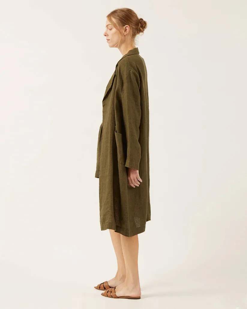 JANAYA LINEN COAT sold by Wildflower product image thumbnail 4