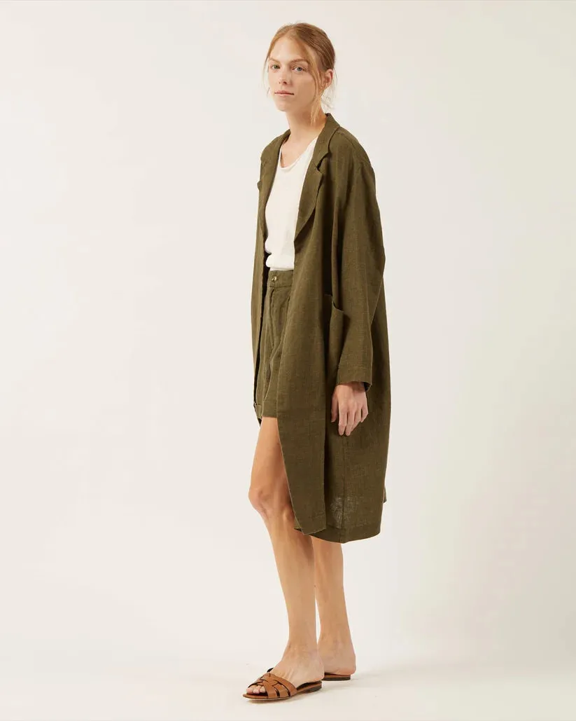 JANAYA LINEN COAT sold by Wildflower product image thumbnail 2