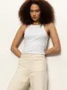 SOFT MARINE WIDE LEG CROP sold by Wildflower