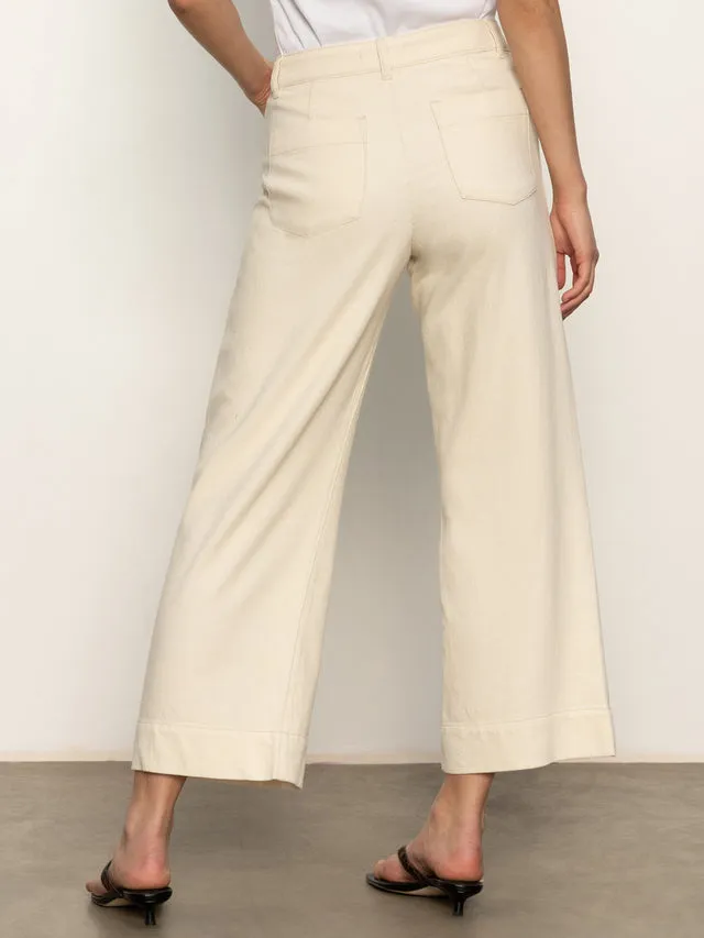 SOFT MARINE WIDE LEG CROP sold by Wildflower product image thumbnail 2