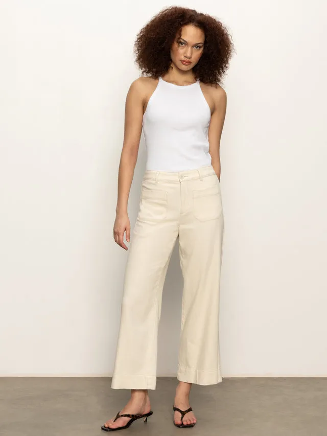 SOFT MARINE WIDE LEG CROP sold by Wildflower product image thumbnail 5