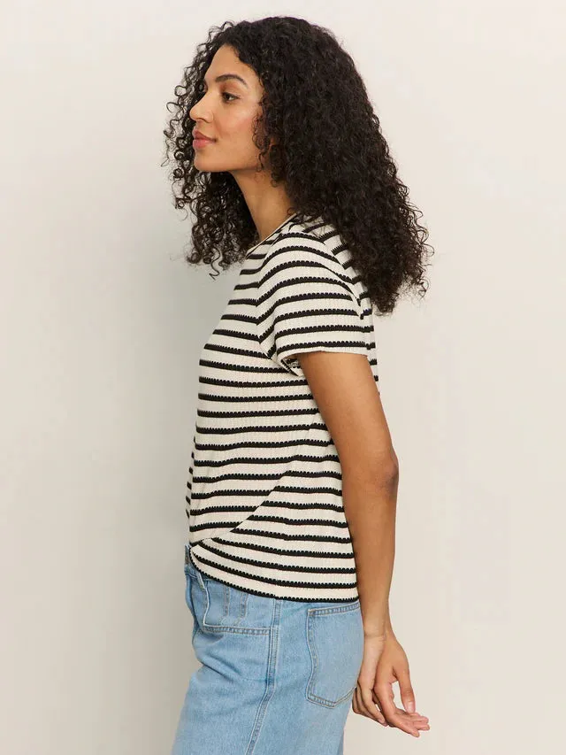 PERFECT TEXTURED TEE sold by Wildflower product image thumbnail 4