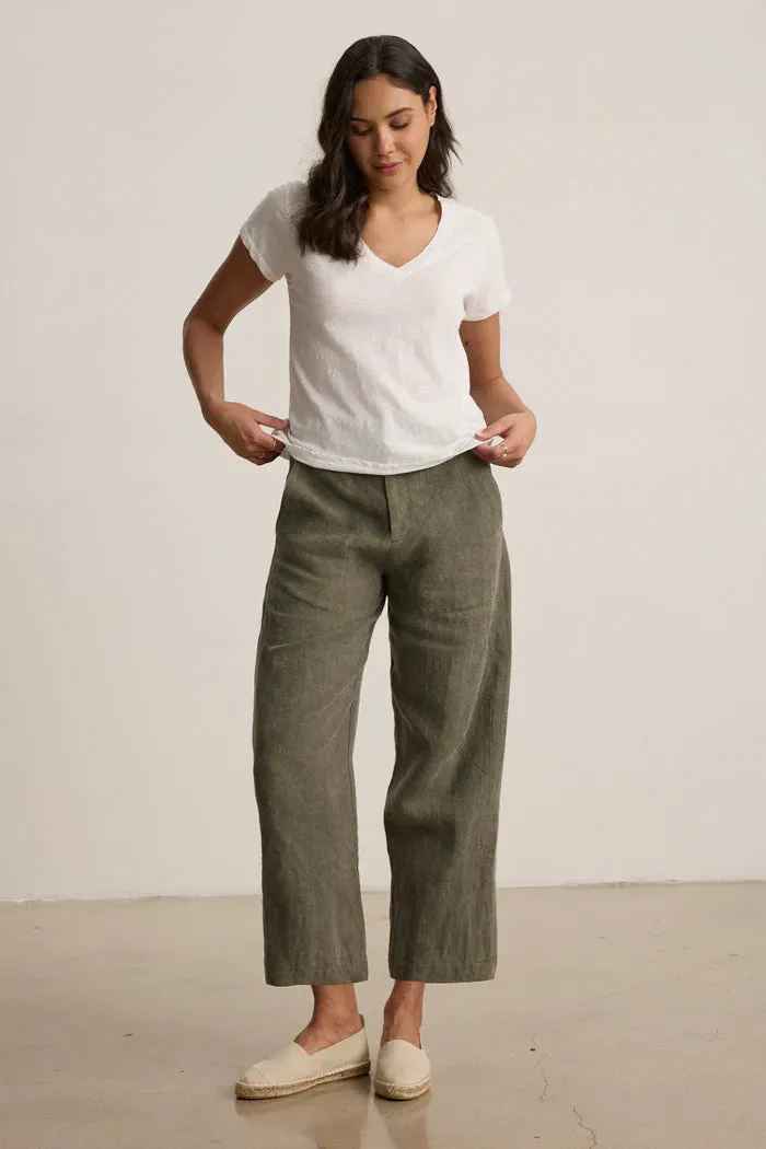 ISSA HEAVY LINEN PANT sold by Wildflower