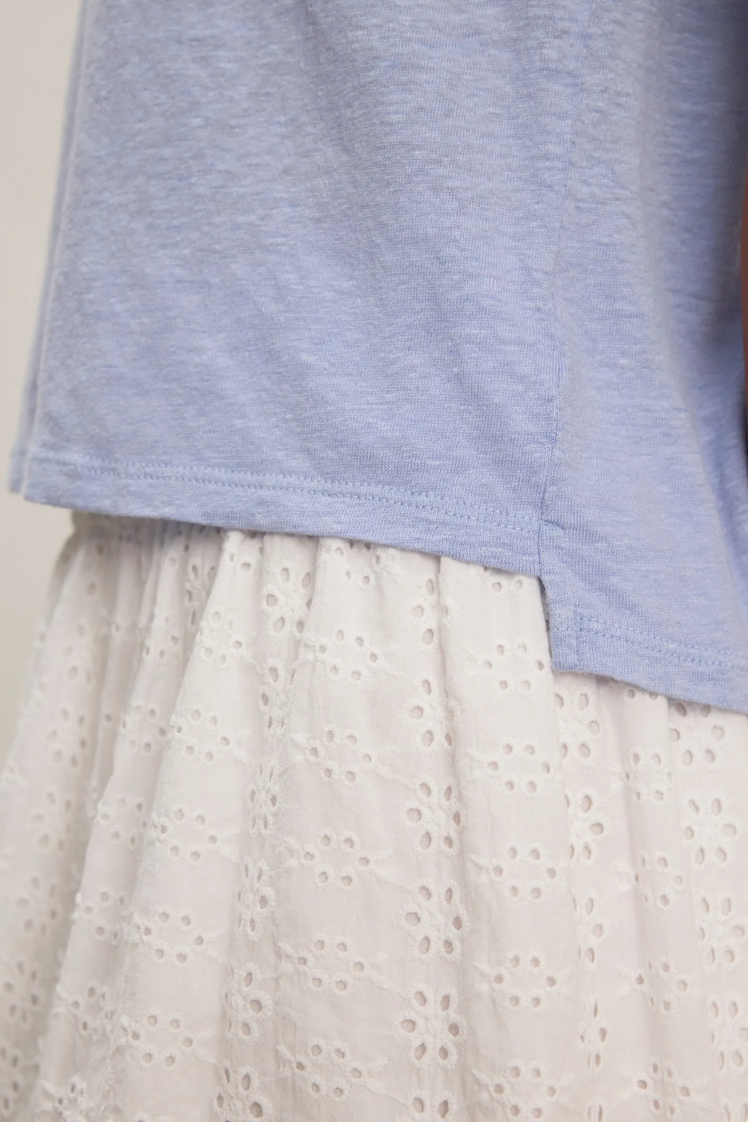 CASEY LINEN TEE sold by Wildflower product image thumbnail 5