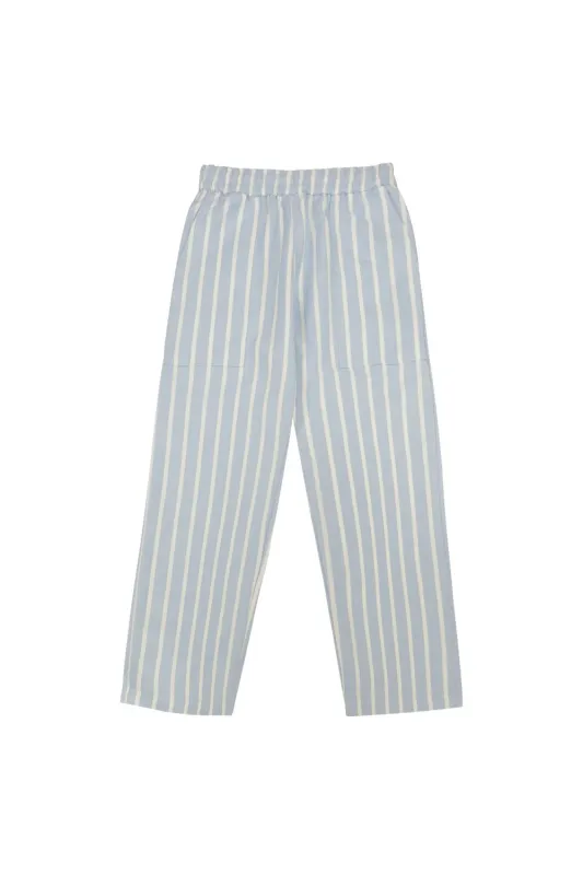 SEASIDE PANT - LIGHT BLUE/WHITE STRIPE sold by Wildflower