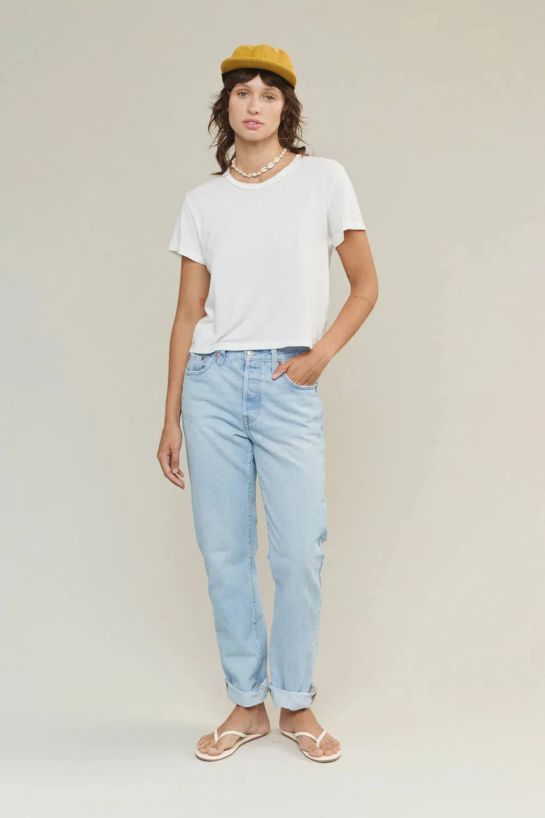 OJAI CROPPED TEE sold by Wildflower product image thumbnail 5