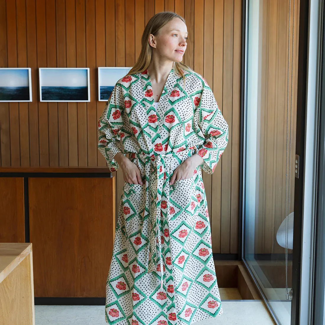 PEONY ROBE - CREAM sold by Wildflower product image thumbnail 4