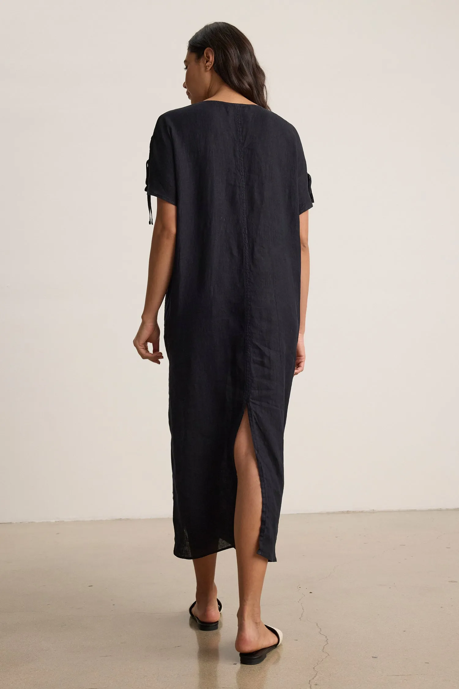 MAEVE LINEN DRESS sold by Wildflower product image thumbnail 3