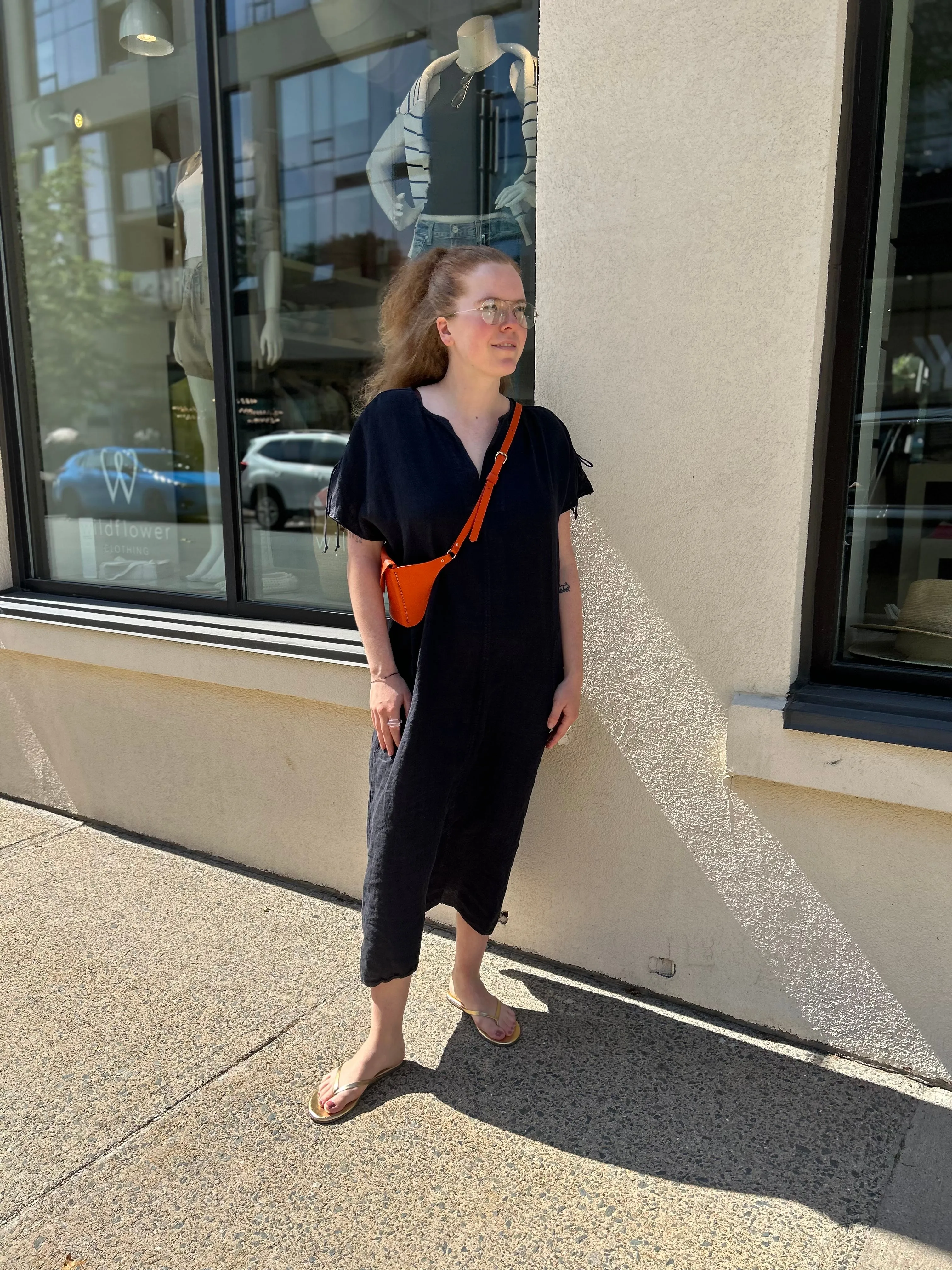 MAEVE LINEN DRESS sold by Wildflower product image thumbnail 4